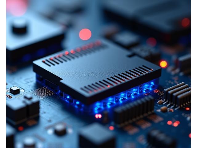 A ceramic electronic component housing with integrated thermal management channels, suggesting applications in electronics.