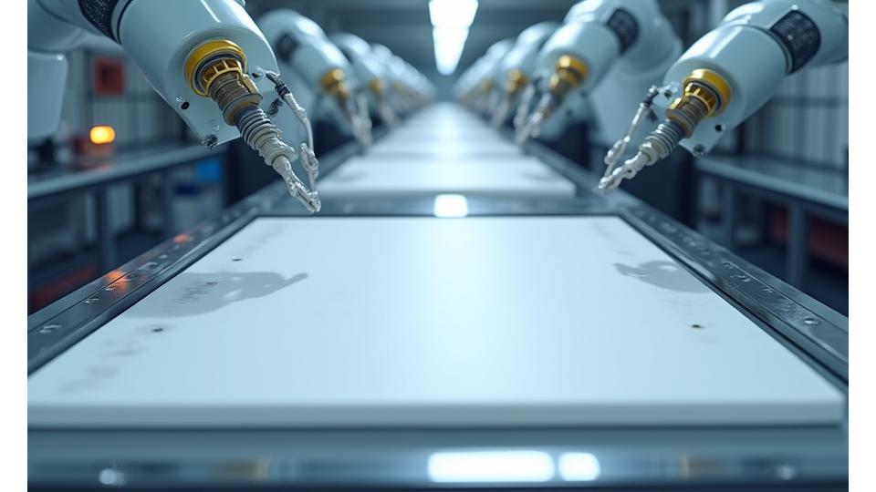 Automated assembly line manufacturing solid-state ceramic electrolyte sheets
